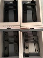 4x Deurbeslag - 2 met slot voor badkamer/toilet, Doe-het-zelf en Verbouw, Hang- en Sluitwerk, Ophalen, Nieuw, Overige materialen