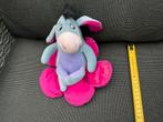Zgan, niet kapot, Disney Ieoor Eeyore op bloem knuffel 20 cm, Ophalen, Winnie de Poeh of vrienden, Zo goed als nieuw, Knuffel
