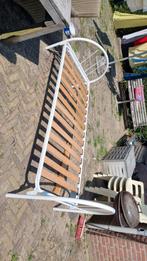 Bed frame wit 200x90cm, Huis en Inrichting, Slaapkamer | Bedden, Ophalen, Gebruikt, 90 cm, Eenpersoons