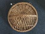 Rotan hangmand met oortjes doorsnede 53 cm - NIEUW mand (2), Mand, Verzenden, Rond, Nieuw