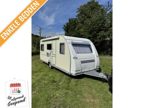 Adria Adiva 502 UL MOVER, VOORTENT+LUIFEL, Caravans en Kamperen, Caravans, Bedrijf, 1000 - 1250 kg, Rondzit, Adria, 2 aparte bedden