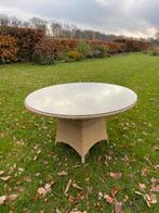 Dedon Tuintafel - Ø127cm, Zeer Goede Staat, Tuin en Terras, Tuintafels, Ophalen, Zo goed als nieuw, Rond, Wicker