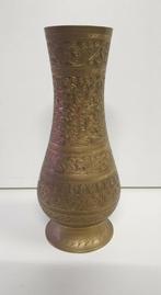 1622)Antiek koperen vaas handgemaakt made in India, Antiek en Kunst, Ophalen of Verzenden