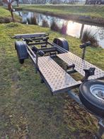 Aanhangwagen,  boot trailer multifunctionele trailer geremd, Ophalen, Zo goed als nieuw