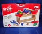 SISO speelgoed houten werkbank, nr. 3910, 20 Delig, Ophalen of Verzenden, Nieuw, Overige typen
