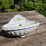 Fonteintje, wc-rolhouder, spiegel, 2 lampen vrolijk decor