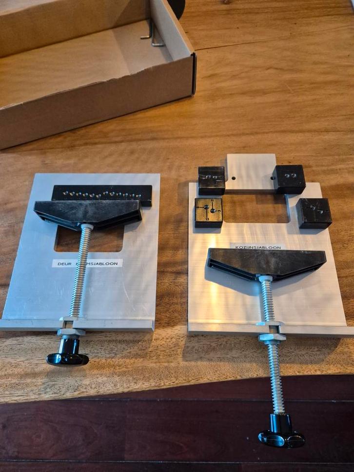 HMB SCHARNIER SJABLONEN, Doe-het-zelf en Verbouw, Gereedschap | Machine-onderdelen en Toebehoren, Ophalen of Verzenden