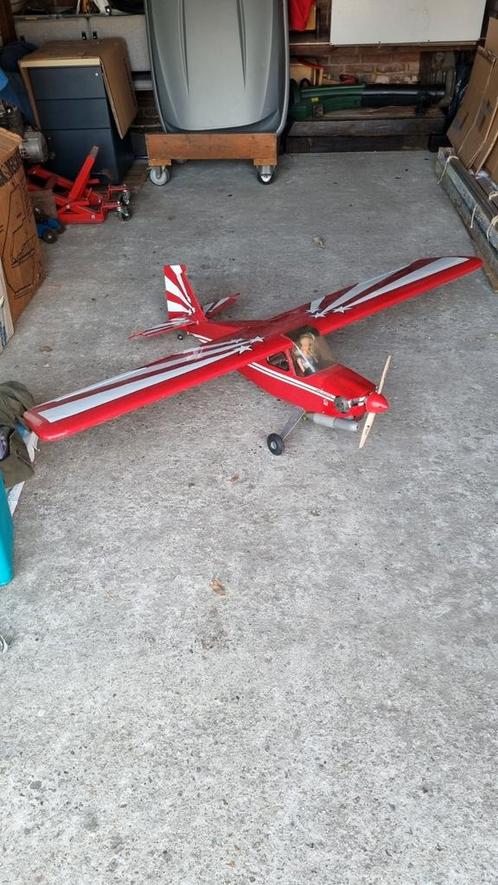 Super Decathlon 40, GreatPlanes, Hobby en Vrije tijd, Modelbouw | Radiografisch | Vliegtuigen, Gebruikt, Nitro, Ophalen