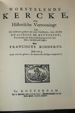 Franciscus Ridderus - Worstelende Kercke (1679, reprint), Ophalen of Verzenden, Gelezen, Christendom | Protestants