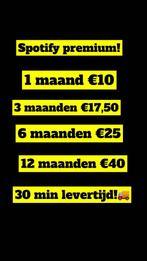 Spotify premium, Ophalen of Verzenden, Zo goed als nieuw, Aziatisch