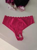 Roze zachte elastische string l xl, Ophalen of Verzenden, Roze, String