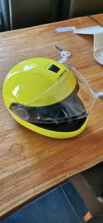 Schubert c4 pro helm maat 59 fluo geel. Geen communicatie., Motoren, Ophalen of Verzenden, Tweedehands, Systeemhelm, Overige merken
