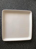 Aardewerk bord - vierkant, Gebruikt, Ophalen of Verzenden, Bord(en), Wedgwood