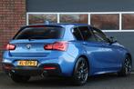 BMW 1-serie M140i Edition Shadow, Origineel Nederlands, Achterwielaandrijving, Gebruikt, Lichtsensor, Blauw