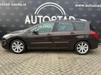 Peugeot 308 SW 1.6 VTi Première Pano/Airco/Apk/Nap/Trekhaak, Auto's, Voorwielaandrijving, Stof, Zwart, 4 cilinders