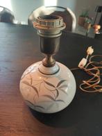 Vintage Tafellamp Porselein Made in Italy, Overige materialen, Gebruikt, Vintage, Ophalen of Verzenden