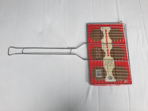 NorPro Hamburger Grill rooster DeLuxe voor 6 burgers, Tuin en Terras, Barbecue-accessoires, Nieuw, Ophalen of Verzenden
