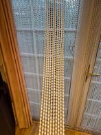 Witte kralengordijn 205 cm hoog/lang  en. 160 breed, Ophalen, 200 cm of meer, Wit, 150 tot 200 cm