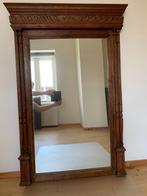 spiegel mechels snijwerk, Antiek en Kunst, Ophalen, Rechthoekig, 50 tot 100 cm, 100 tot 150 cm