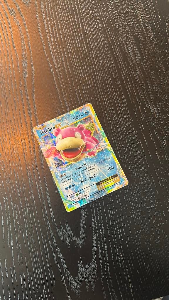 Pokemon Slowbro EX, Ophalen of Verzenden, Zo goed als nieuw