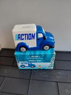 Action vrachtwagen spaarpot, nieuw in doos, Verzamelen, Ophalen of Verzenden, Nieuw, Steen, Aardewerk of Keramiek, Vervoermiddel