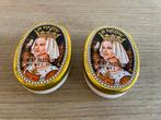2 mooie vintage Franse mint pastilles blikjes, Ophalen of Verzenden, Zo goed als nieuw, Overige