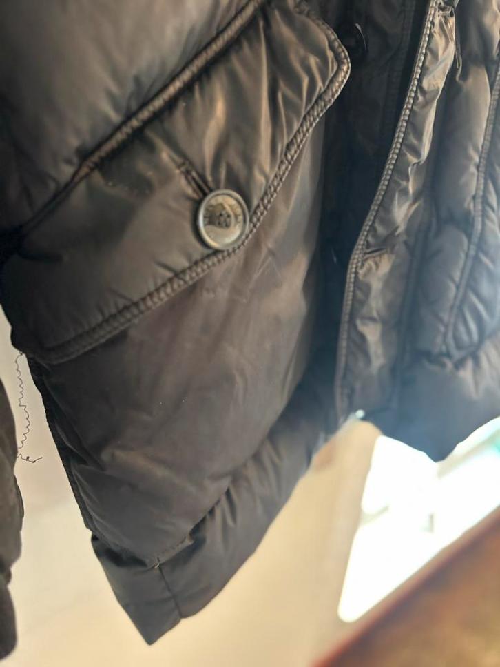 Moncler Donsjas Heren Maat L, Kleding | Heren, Jassen | Winter, Zo goed als nieuw, Maat 52/54 (L), Zwart, Ophalen of Verzenden