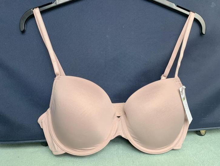 NIEUW Voorgevormde BH beugel 90C beige HEMA, Kleding | Dames, Ondergoed en Lingerie, BH, Beige, Ophalen of Verzenden