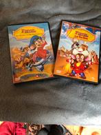 Fievel 2 DVD’s in prima staat, Cd's en Dvd's, Dvd's | Tekenfilms en Animatie, Ophalen of Verzenden, Zo goed als nieuw