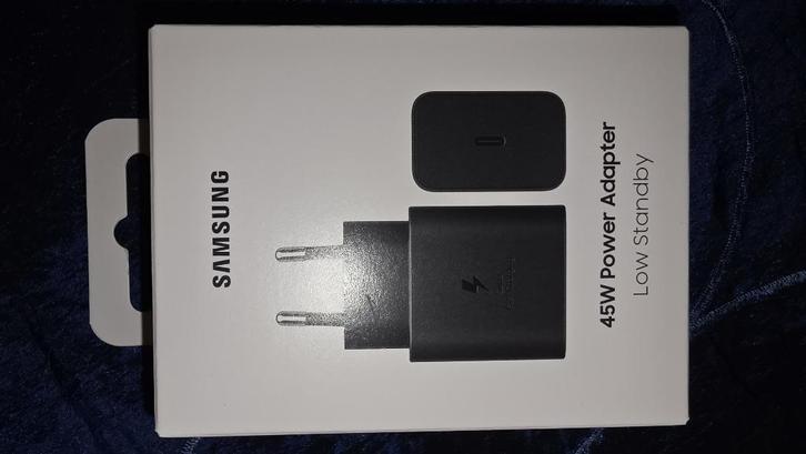 Samsung 45W Origineel snellader in ongeopend verpakking, Telecommunicatie, Mobiele telefoons | Telefoon-opladers, Nieuw, Samsung