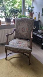 Antieke geborduurde barokstoel, Antiek en Kunst, Antiek | Meubels | Stoelen en Banken, Ophalen