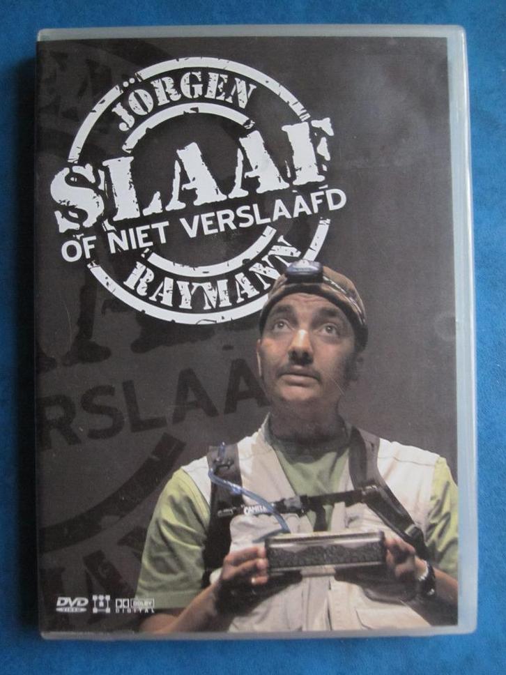 Jörgen Raymann - Slaaf of niet verslaafd (2004), Cd's en Dvd's, Dvd's | Cabaret en Sketches, Zo goed als nieuw, Stand-up of Theatershow