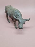 Bronzen Buffel, Antiek en Kunst, Antiek | Koper en Brons, Ophalen of Verzenden