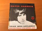 David Garrick - Dear Mrs. Appelbee (7” single), Cd's en Dvd's, Gebruikt, Ophalen of Verzenden