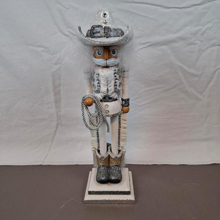 Kurt Adler Notenkraker Cowboy 45cm, Huis en Inrichting, Woonaccessoires | Overige, Nieuw, Ophalen of Verzenden