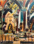 Jacob Kanbier - Olieverf Schilderij, Antiek en Kunst, Ophalen of Verzenden