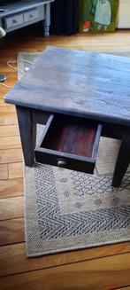 Donker Eiken Tafeltje - 70x70x50cm - Wegens Verhuizing, Huis en Inrichting, Tafels | Salontafels, Ophalen, Gebruikt, 50 tot 100 cm
