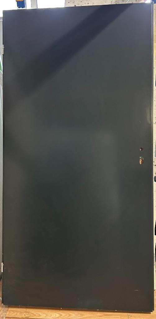 Stalen buitendeur 102 x 201 cm Links kleur Antraciet, Doe-het-zelf en Verbouw, Deuren en Horren, Nieuw, Buitendeur, 200 tot 215 cm