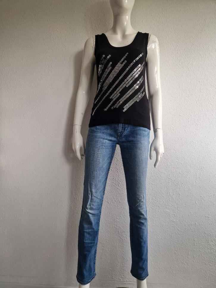 For All 7 Mankind jeans. Maat 30, Blauw., Kleding | Dames, Spijkerbroeken en Jeans, Zo goed als nieuw, W28 - W29 (confectie 36)