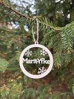 Kerstbal met naam, Ophalen of Verzenden, Nieuw, Knuffel of Figuurtje