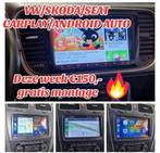 VW navigatie CarPlay Android auto usb Bluetooth Polo Caddy, Auto diversen, Ophalen of Verzenden, Nieuw