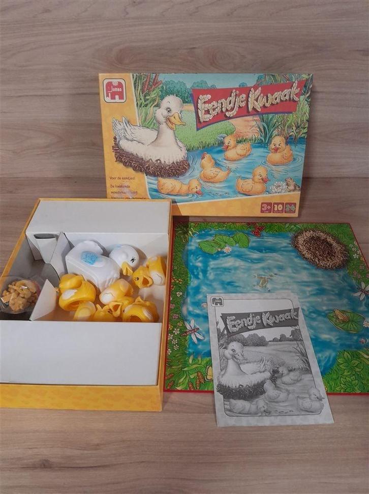 eendje kwaak jumbo gezelschapsspel [s1093], Hobby en Vrije tijd, Gezelschapsspellen | Bordspellen, Zo goed als nieuw, Ophalen of Verzenden