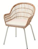 Twee rotan IKEA stoelen Nilsove, Ophalen, Zo goed als nieuw, Bruin, Twee