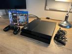 PlayStation 4 (500 GB) met 3 games, Spelcomputers en Games, Spelcomputers | Sony PlayStation 4, Ophalen, Met 1 controller, Original