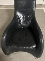 Leren stoel montis model loge, Huis en Inrichting, Fauteuils, Ophalen, Gebruikt, Leer
