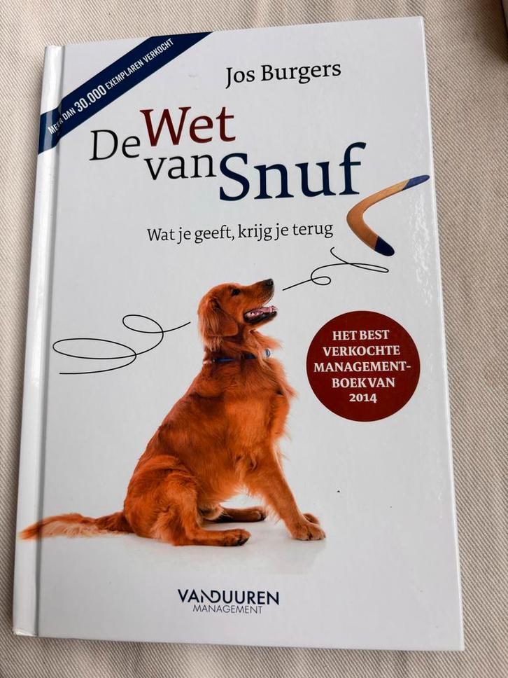 De Wet van Snuf - Jos Burgers Management Boek, Boeken, Economie, Management en Marketing, Nieuw, Management, Verzenden