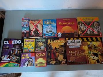Diverse bordspellen beschikbaar voor biedingen