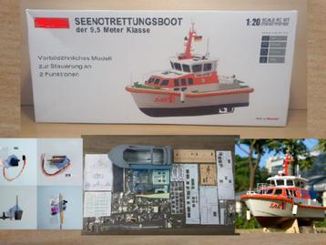 Sar search and rescue rc boot bouwpakket op voorraad! beschikbaar voor biedingen
