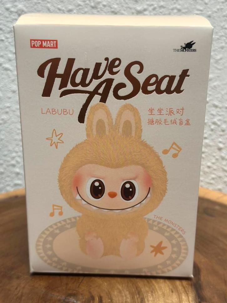 Popmart Labubu  “ Have a seat “  Dada, Verzamelen, Poppetjes en Figuurtjes, Nieuw, Ophalen of Verzenden