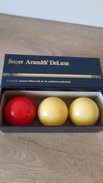 Super Aramith DeLuxe Biljartballen, Ophalen, Zo goed als nieuw, Keu of Ballen